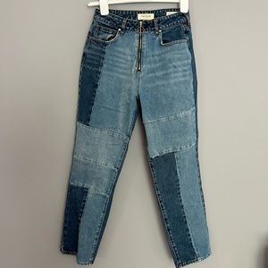 Pacsun patchwork mom jeans